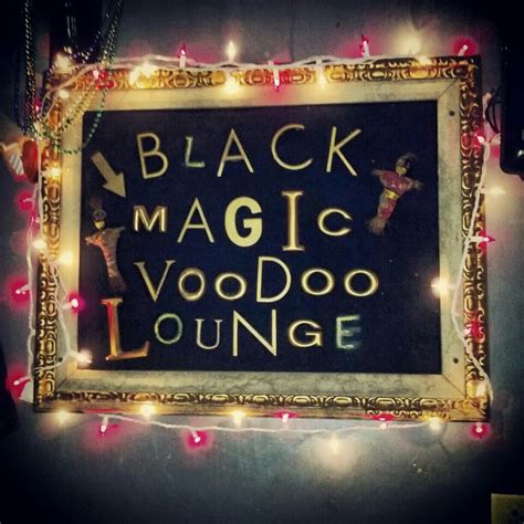 Ominous witchcraft voodoo bar